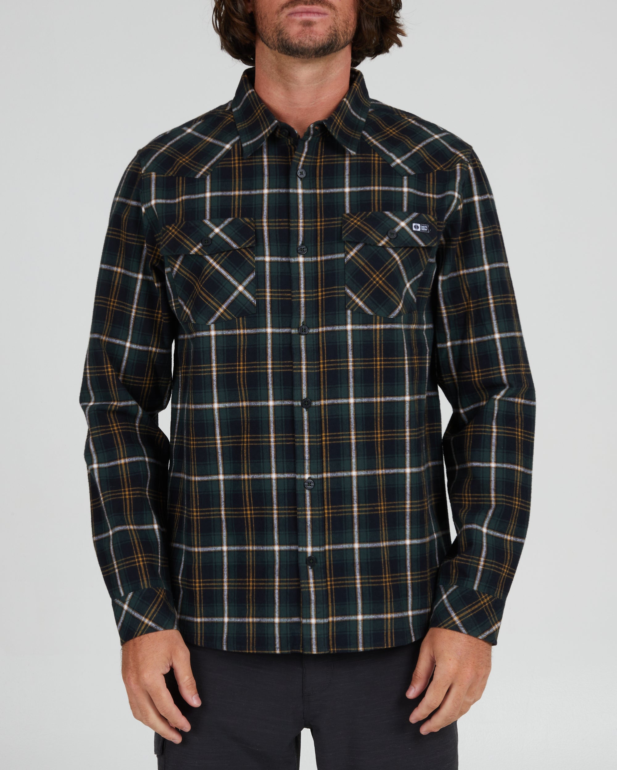 Salty Crew Mens Shirt Herdsman Flannel