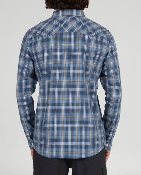 Salty Crew Mens Shirt Herdsman Flannel