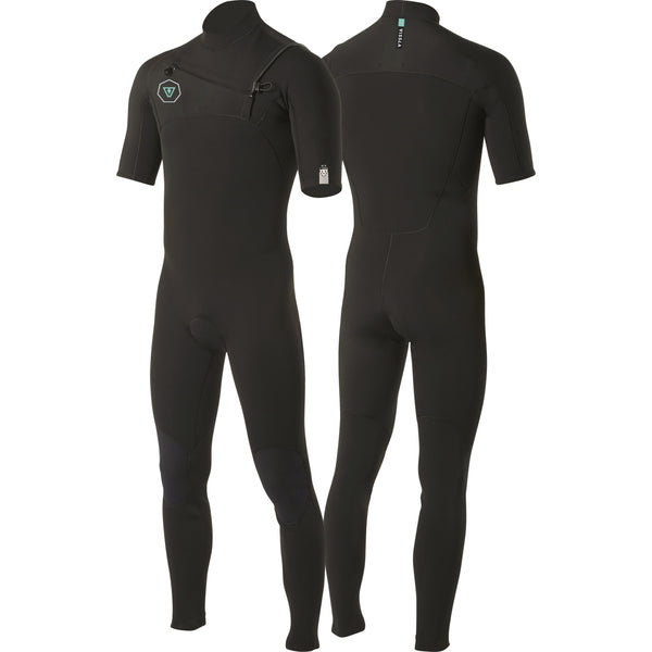 Vissla Mens Wetsuit 7 Seas 2-2mm SS Full Suit Chest Zip