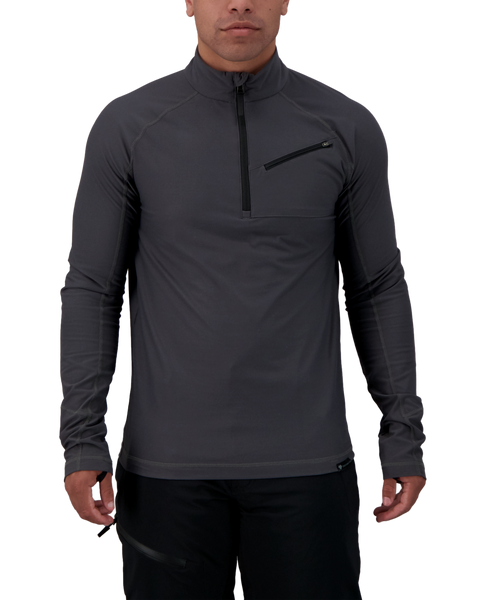 Obermeyer Mens Snow Layers Flex 1/4 Zip Baselayer Top