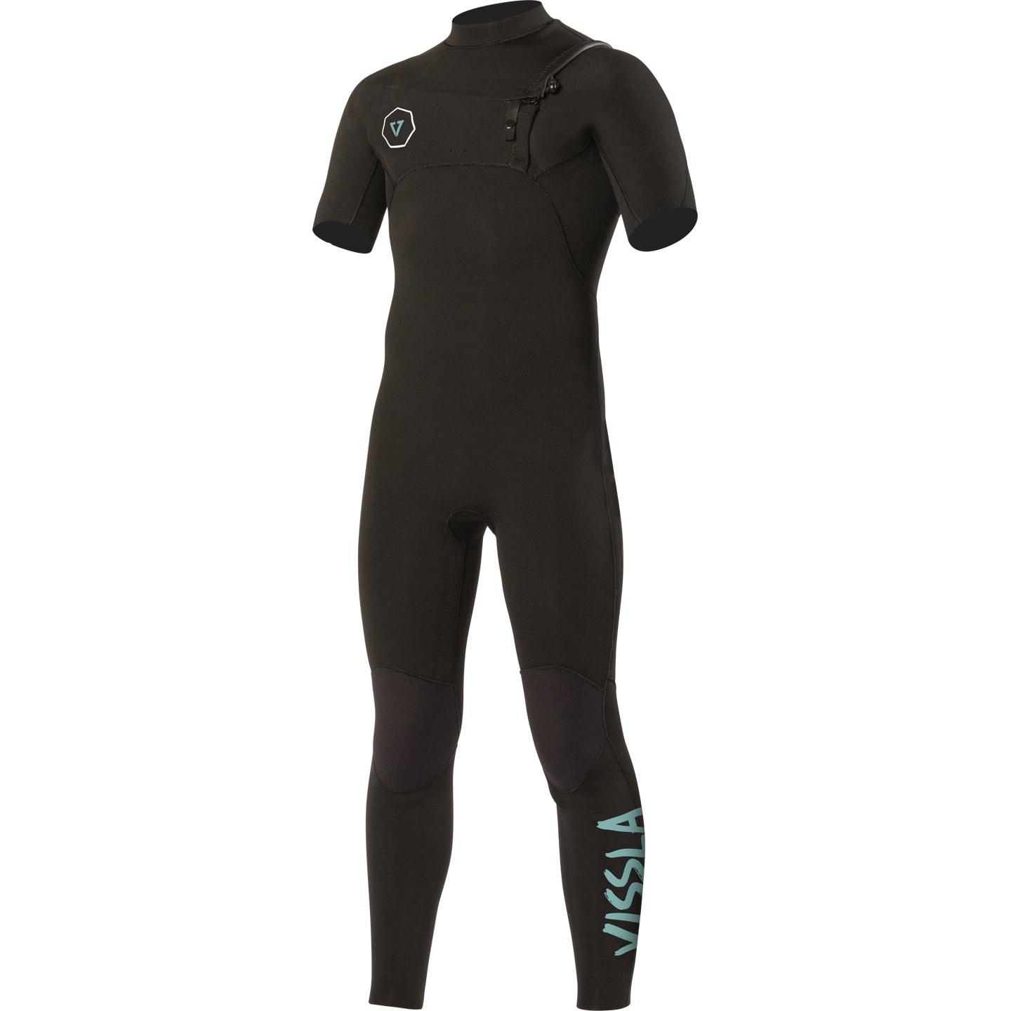 Vissla Boys Wetsuits 7 Seas 2/2mm SS Full Suit Chest-Zip