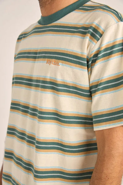 Rhythm Mens Shirt Everyday Stripe