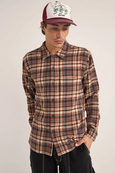 Rhythm Mens Shirt Albert Check