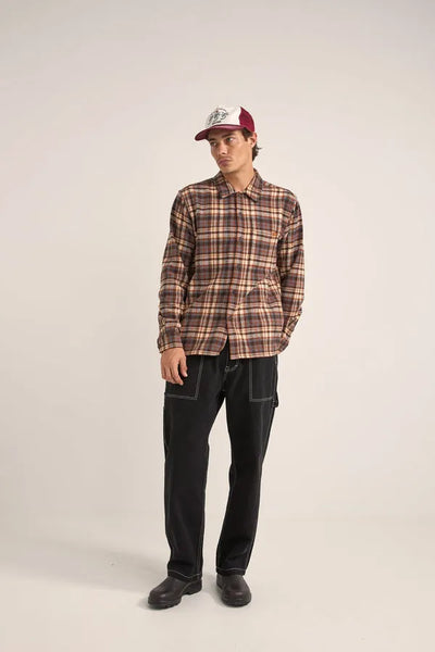 Rhythm Mens Shirt Albert Check