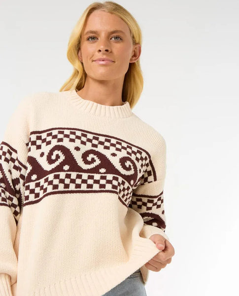 Rip Curl Womens Sweater Soleil Knit Crew