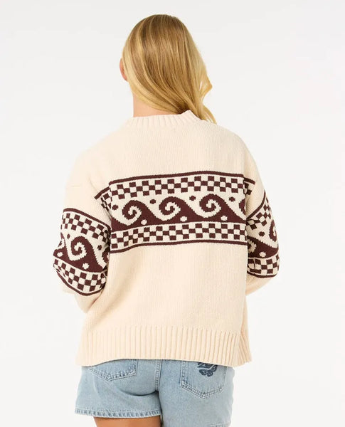 Rip Curl Womens Sweater Soleil Knit Crew