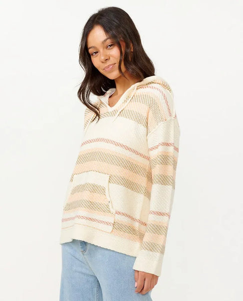 Rip Curl Womens Sweater Desert Dreams Stripe Poncho