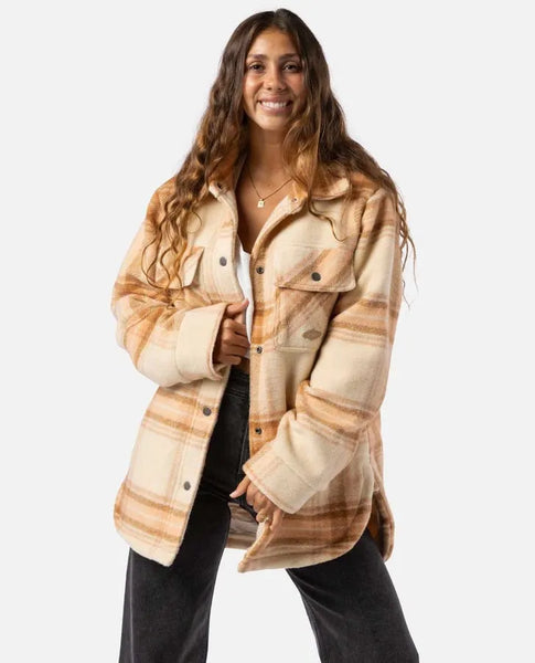 Rip Curl Womens Jacket Desert Check