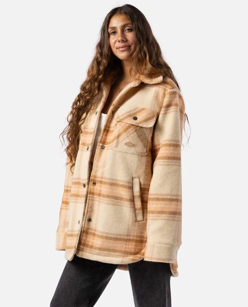 Rip Curl Womens Jacket Desert Check