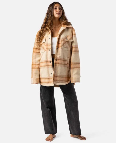 Rip Curl Womens Jacket Desert Check