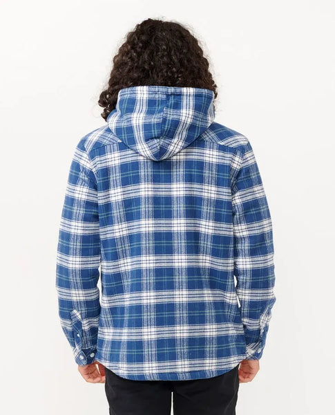 Rip Curl Mens Shirt Shores Sherpa Lined Flannel