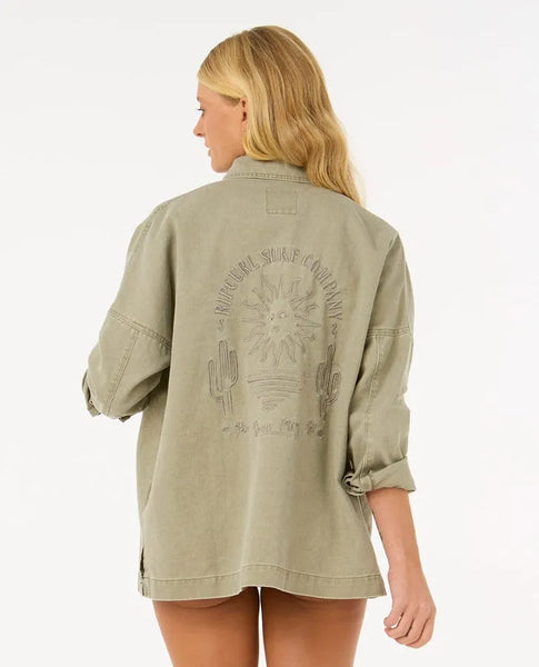 Rip Curl Womens Jacket San Carlos Embroidered