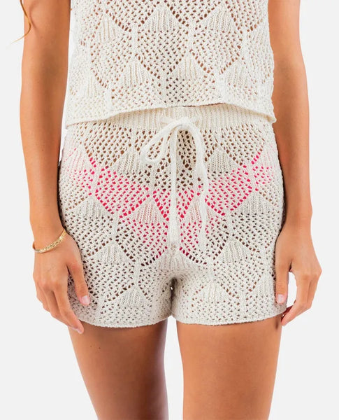 Rip Curl Womens Shorts Island Hopper Crochet