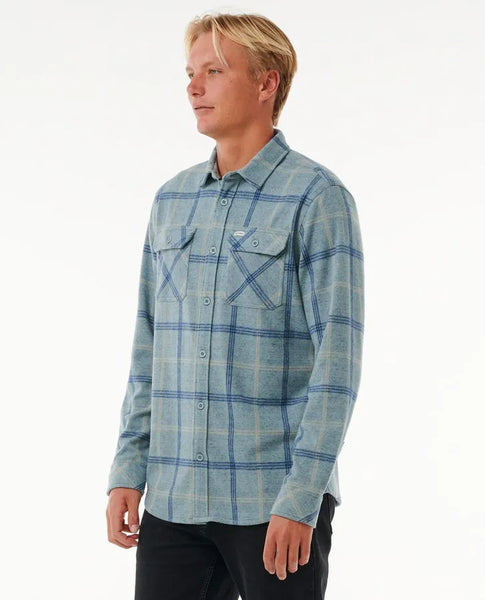 Rip Curl Mens Shirt Grid Long Sleeve