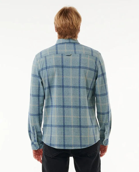 Rip Curl Mens Shirt Grid Long Sleeve