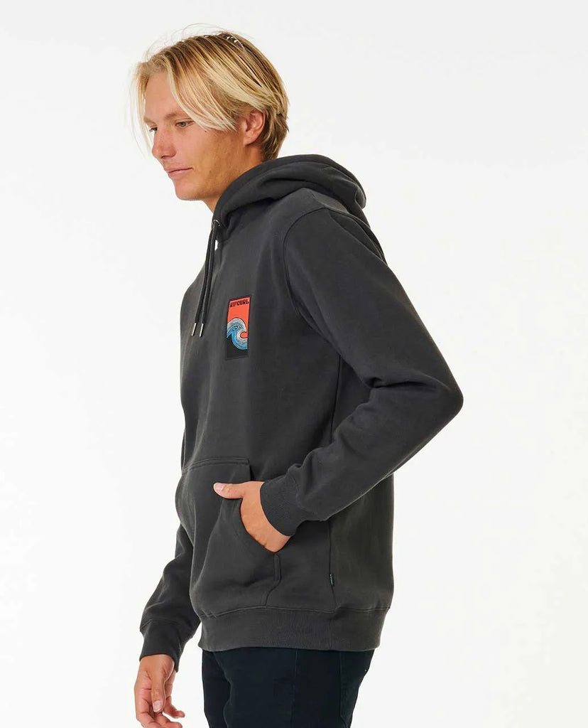 RIP CURL SWC Hays And Fazed Mens Hoodie - BLACK