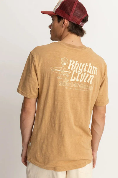 Rhythm Mens Shirt Livin Slub