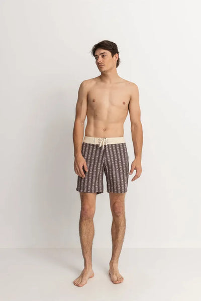 Rhythm Mens Boardshorts Tile Stripe