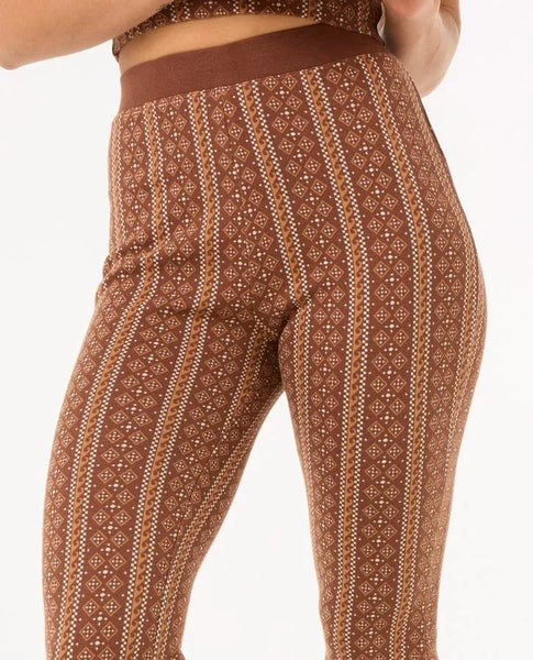 Rip Curl Womens Pants San Carlos Jacquard Knit