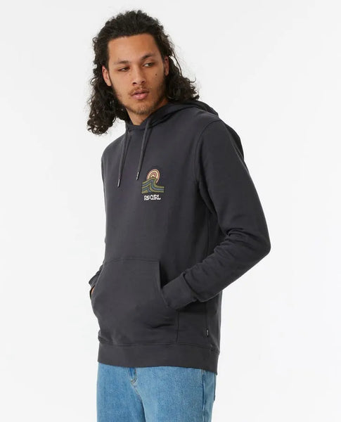 Rip Curl Mens Sweatshirt Saltwater Culture Hays And Razed Hood