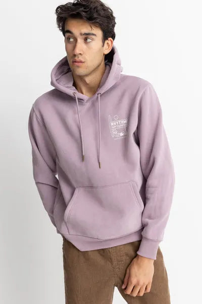 Rhythm Mens Sweatshirt Lull Fleece Hood