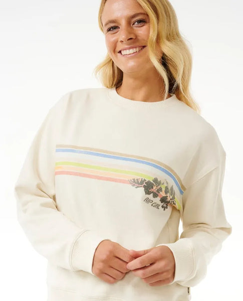 Rip Curl Womens Sweatshirt Hoffman Relaxed Crew