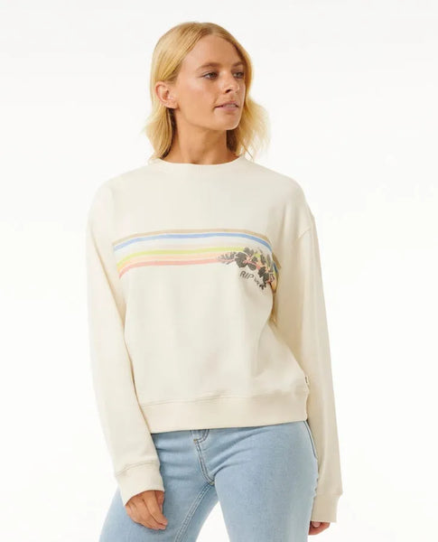 Rip Curl Womens Sweatshirt Hoffman Relaxed Crew