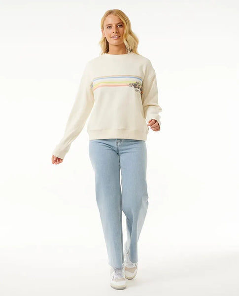 Rip Curl Womens Sweatshirt Hoffman Relaxed Crew