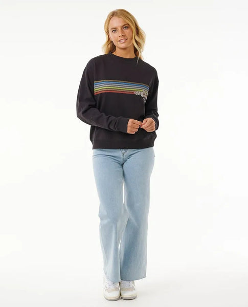 Rip Curl Womens Sweatshirt Hoffman Relaxed Crew