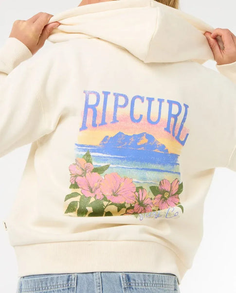 Rip Curl Womens Sweatshirt La Joya Relaxed Zip Through