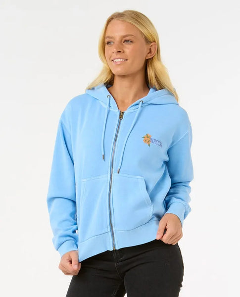 Rip Curl Womens Sweatshirt La Joya Relaxed Zip Through