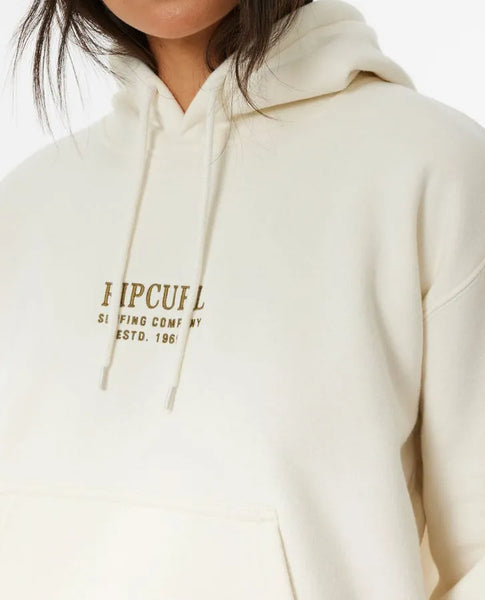 Rip Curl Womens Sweatshirt Surf Staple Relaxed Hood