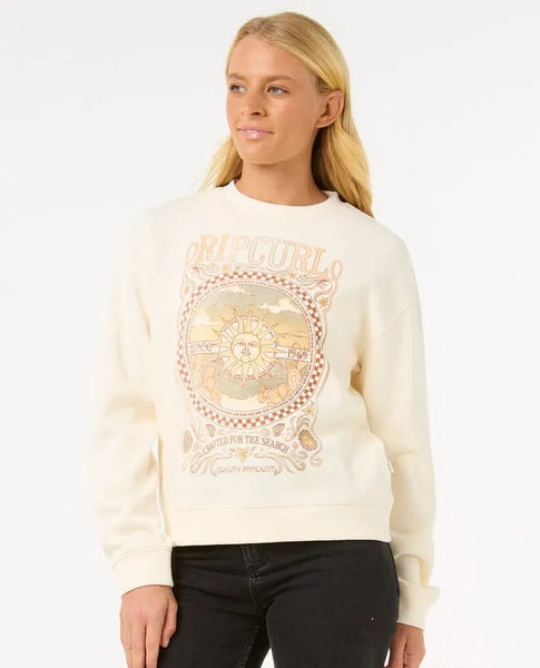 Rip Curl Womens Sweatshirt Luna Relaxed Crew