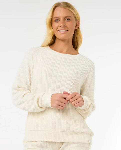 Rip Curl Womens Sweatshirt Cosy Raglan Crew