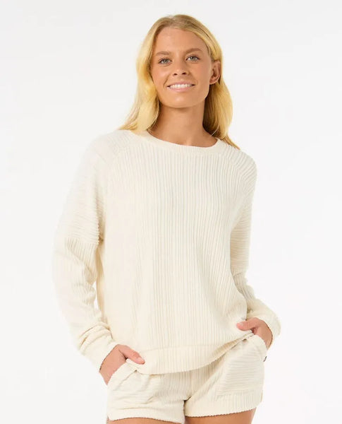 Rip Curl Womens Sweatshirt Cosy Raglan Crew