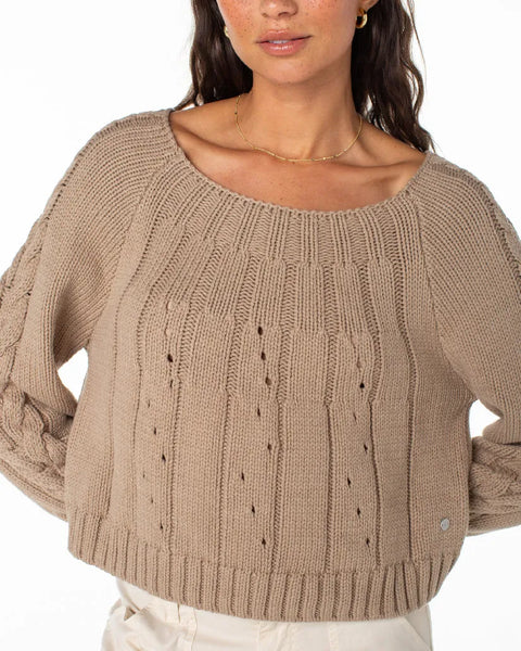 Roxy Womens Sweater Day Dream Boat Neck