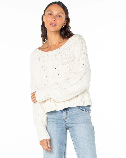 Roxy Womens Sweater Day Dream Boat Neck