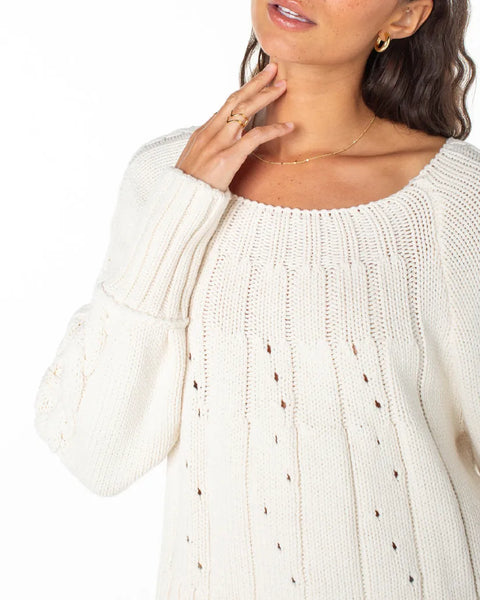 Roxy Womens Sweater Day Dream Boat Neck