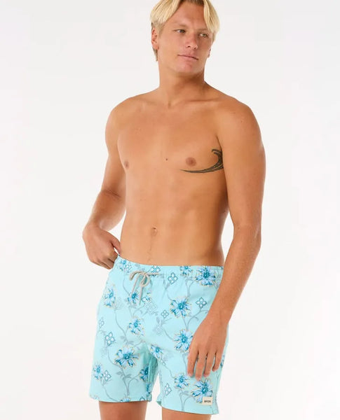 Rip Curl Mens Boardshorts Surf Revival Floral Volley 16