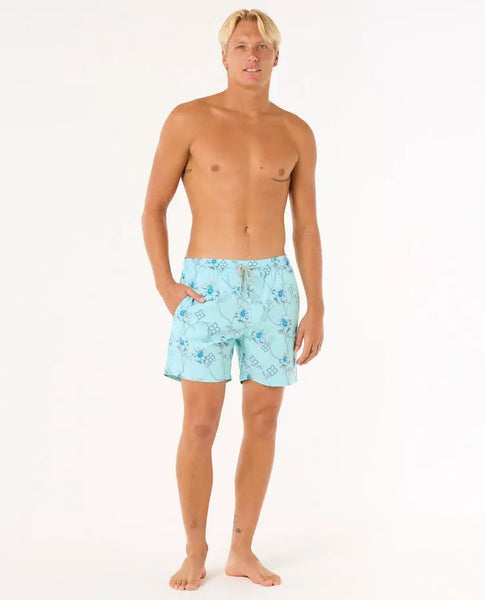 Rip Curl Mens Boardshorts Surf Revival Floral Volley 16