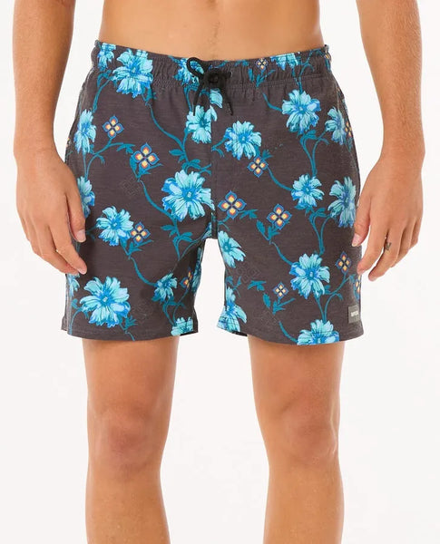 Rip Curl Mens Boardshorts Surf Revival Floral Volley 16