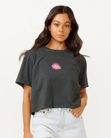 Rip Curl Womens Shirt Hype Crop Tee