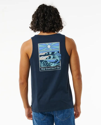 Rip Curl Mens Tank Top Reel It In