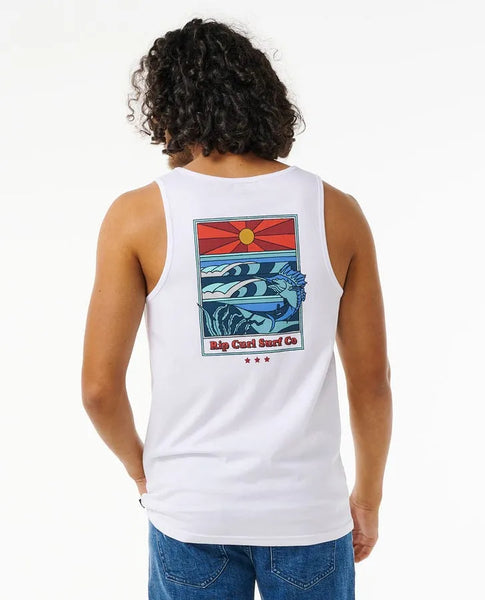 Rip Curl Mens Tank Top Reel It In