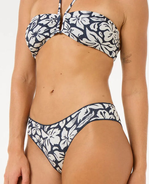 Rip Curl Womens Bikini Bottoms Las Flores Cheeky Coverage Hipster