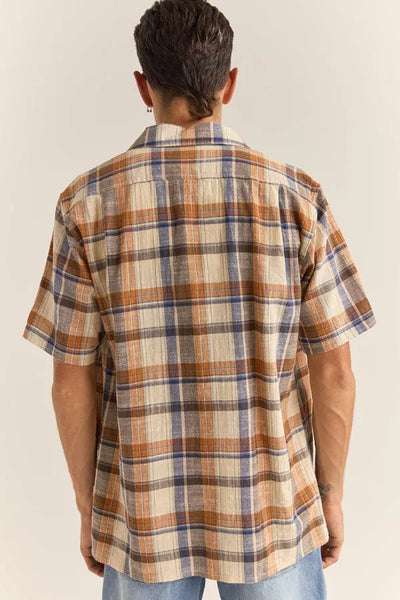 Rhythm Mens Woven Check