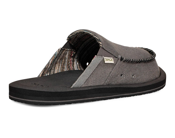 Sanuk Mens Slippers You Got My Back ST Hemp