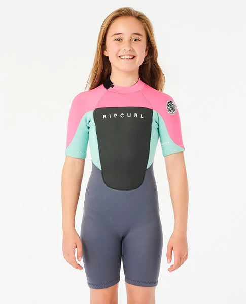 Rip Curl Youth Wetsuits Juniors Omega Back Zip Springsuit