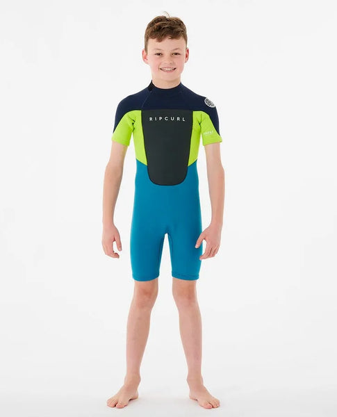 Rip Curl Youth Wetsuits Juniors Omega Back Zip Springsuit