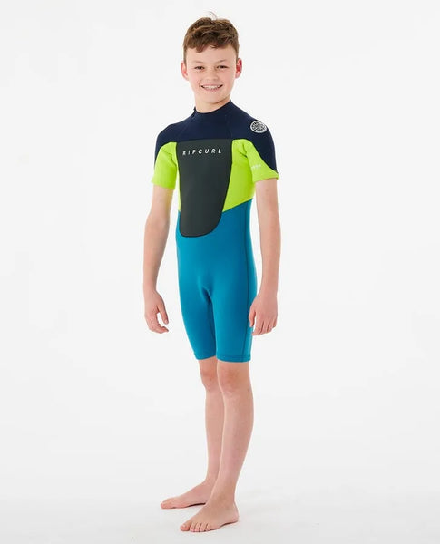 Rip Curl Youth Wetsuits Juniors Omega Back Zip Springsuit